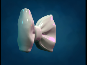Bow Tie 3D Print Model