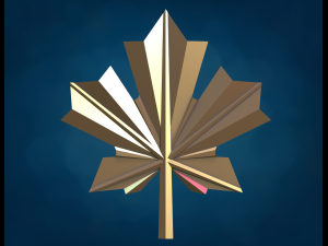 Maple leaf Modelo de Impressão 3D