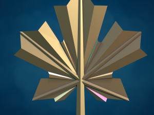 Maple leaf 3D 打印模型