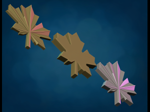 Maple leaf 3D 打印模型