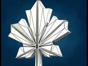 Maple leaf 3D 打印模型