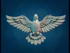 Holy Spirit Pigeon 3D Print Model
