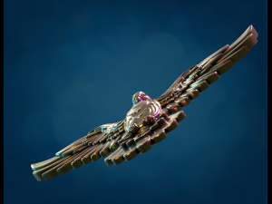 Holy Spirit Pigeon 3D Принт Модель