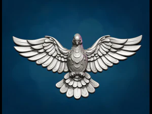 Holy Spirit Pigeon 3D Print Model