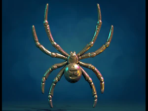 Laba-laba Model Cetak 3D