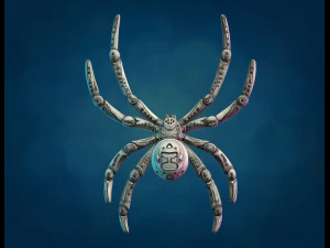 Spider 3D Print Model