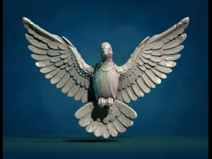 Print ready pigeon 3D Принт Модель