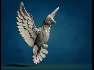 Print ready pigeon 3D Принт Модель