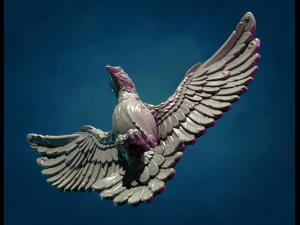 Print ready pigeon 3D Print Model