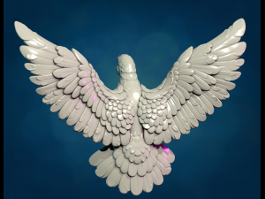 Print ready pigeon 3D Принт Модель