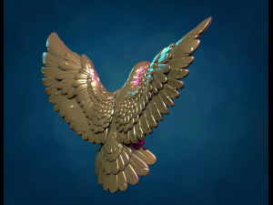 Print ready pigeon 3D Принт Модель