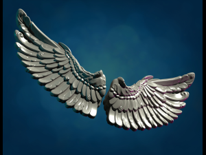 Wings sculpture Modelo de Impressão 3D