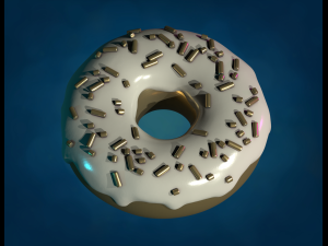 Doughnut donut 3D-printmodel