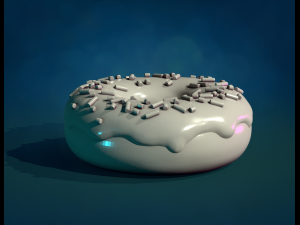 Doughnut donut 3D Baskı Modeli