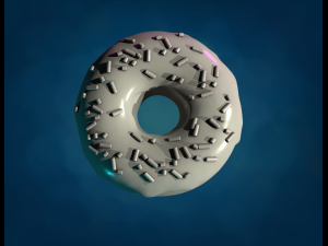 Doughnut donut 3D Baskı Modeli