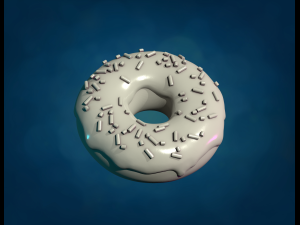 Doughnut donut 3D Baskı Modeli