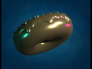 Doughnut donut 3D Baskı Modeli