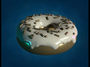Doughnut donut 3D Baskı Modeli