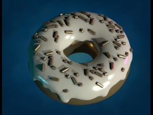 Doughnut donut 3D Baskı Modeli