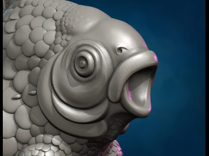Walking Fish 3D Print Model