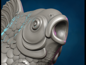Walking Fish 3D Print Model