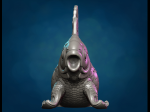 Walking Fish 3D Print Model