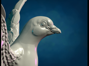 Pigeon III 3D Принт Модель