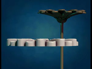 Daisy Flower 3D Print Model