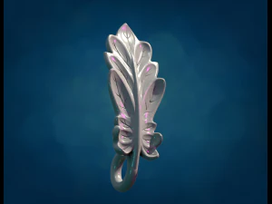Daisy leaf 3D Print Model