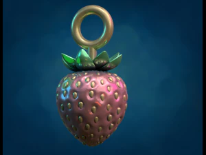Strawberry 3D Print Model