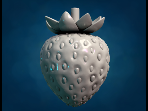 Strawberry 3D Print Model