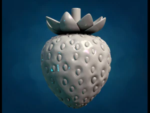 Strawberry 3D Print Model