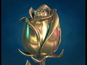 Rose II Modelo de impresión 3D