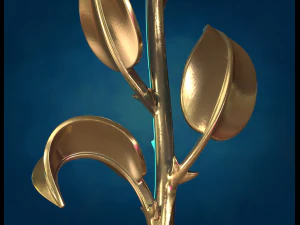 Rose II 3D Print Model