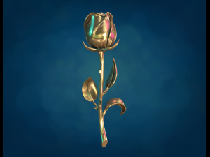 Rose II Modelo de impresión 3D