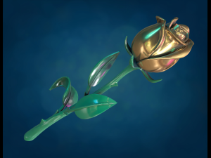 Rose II Modelo de impresión 3D