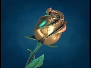 Rose II 3D Print Model