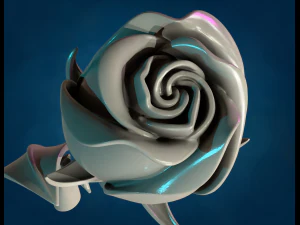 Rose II 3D Print Model