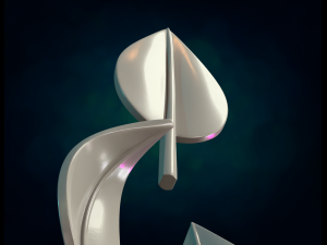 Five Leaves Modello di stampa 3D