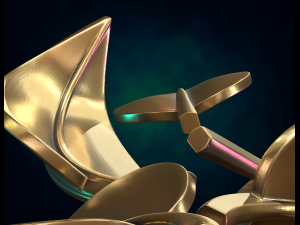 Five Leaves Modello di stampa 3D