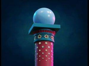 Pillar Column Modelo de impresión 3D