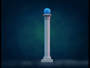 Pillar Column 3D Print Model