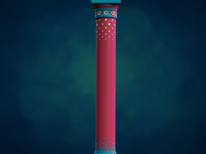 Pillar Column 3D Baskı Modeli