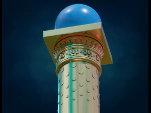 Pillar Column 3D Print Model