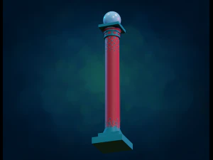 Pillar Column 3D Print Model