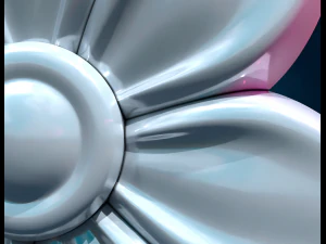 Simple Flower 3D Print Model