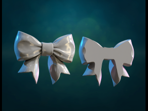 Ribbon Bow Modello di stampa 3D