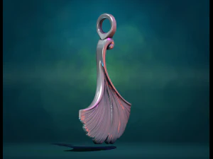 Feuille de ginkgo Modèles 3D en vedette
