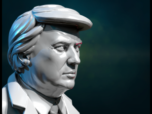 Donald Trump Bust Model do druku 3D