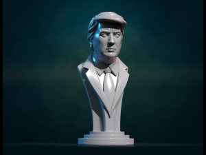 Donald Trump Bust Model do druku 3D